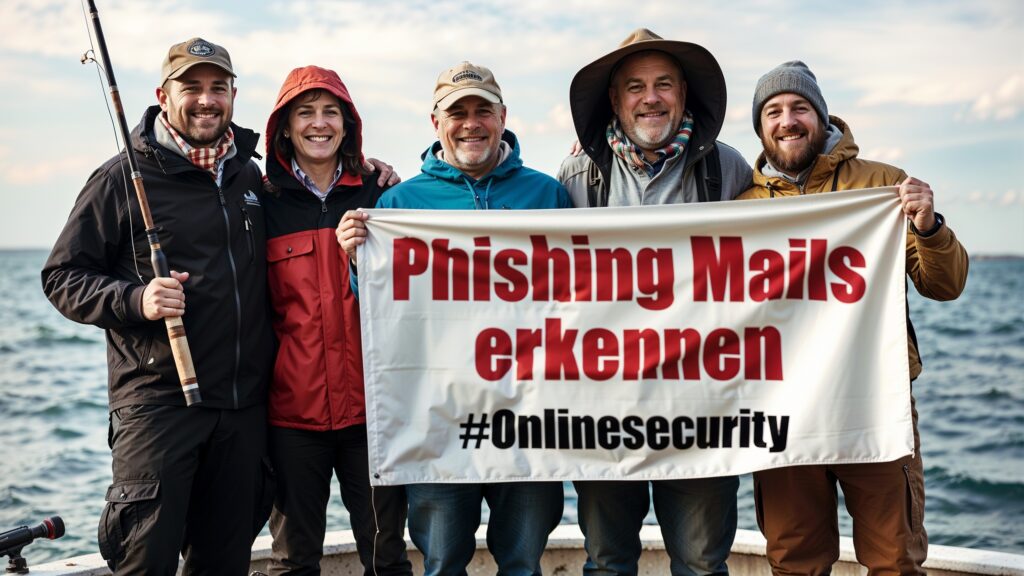 Internetsicherheit: Phishing erkennen (Ki generiert)